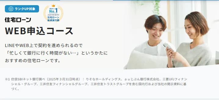 住信SBIネット銀行 WEB公式サイト画像