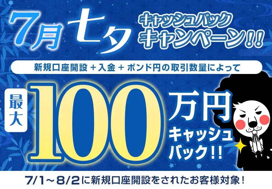 LION FX7月キャンペーンバナー