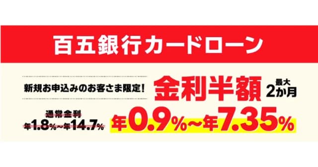 百五銀行カードローン