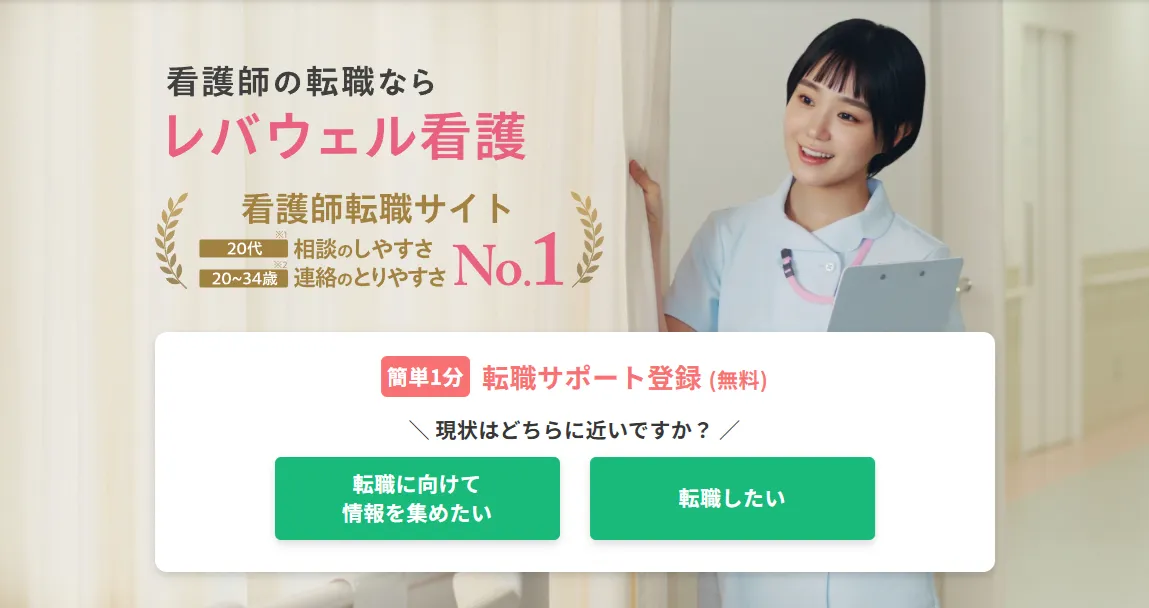 レバウェル看護バナー