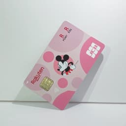 楽天ピンクカード-ミッキーマウスデザイン