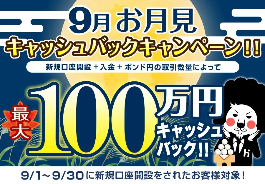 LION FX9月キャンペーンバナー